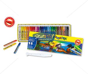 Stic Colorstix Hexa Oil Pastels 25 Color Set by StatMo.in