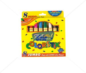 Stic Colorstix Jumbo Color Pens 8 Color Set by StatMo.in