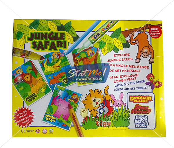 Stic Colorstix Jungle Safari 32 Combo Art Set by StatMo.in