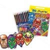 Stic Colorstix Scary Masks Glitterstix Art Set by StatMo.in