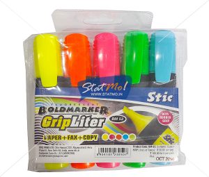 Stic Grip Liter Fluorescent Bold Marker by StatMo.in