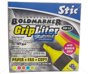 Stic Grip Liter Fluorescent Bold Marker by StatMo.in