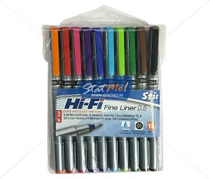 Stic Hi-Fi Fine Liner Regular 10 Color Set by StatMo.in