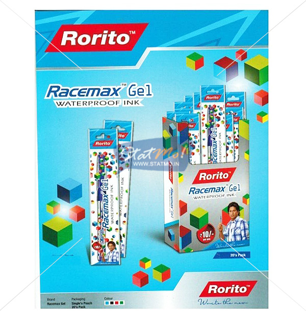 Rorito Racemax Gel Pen by StatMo.in