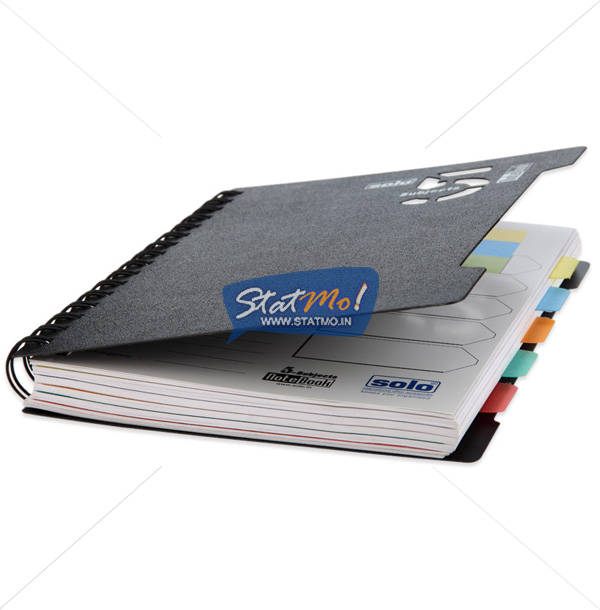 Solo 5 Subjects Executive Notebook B5 by StatMo.in