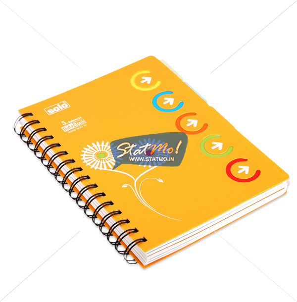 Solo 5-Subjects Notebook by StatMo.in