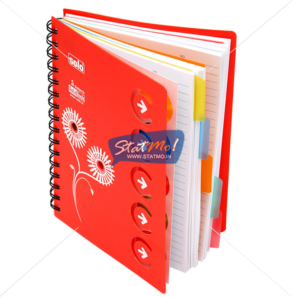 Solo 5-Subjects Notebook by StatMo.in