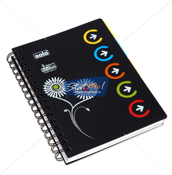 Solo 5-Subjects Notebook by StatMo.in