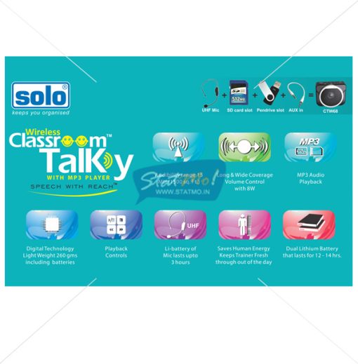 Solo Classroom Talky Wireless by StatMo.in