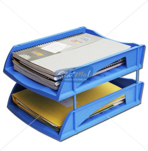 Solo Paper and File Tray 2 Pcs by StatMo.in`