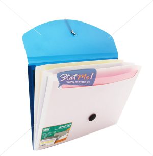 Solo QuadPro 4 Section Expanding Folder F/C by StatMo.in