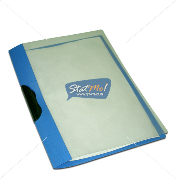 Solo Report Cover File A4 Swing Clip Transparent Top by StatMo.in