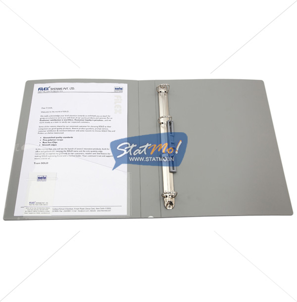 Solo Ring Binder 4-D Ring A4 by StatMo.in