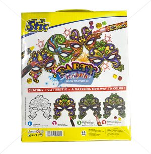 Stic Glitterstix Party Masks Art Set by StatMo.in