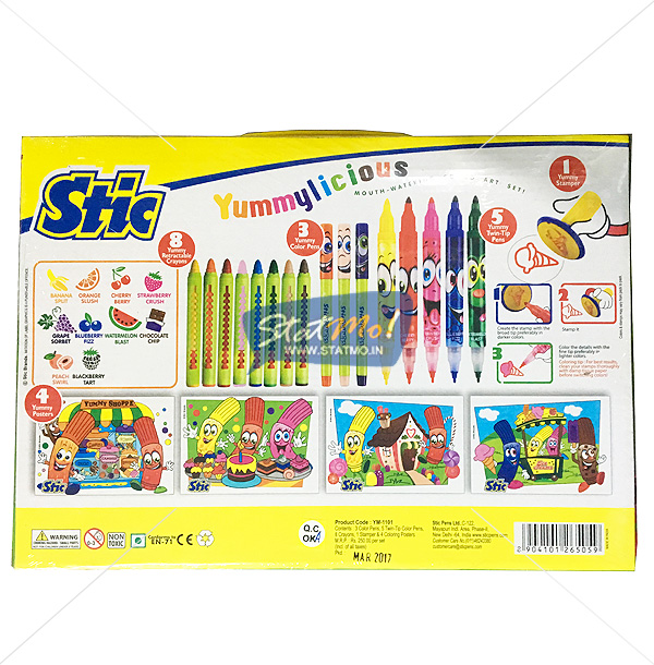 Stic Yummies Combo Art Set by StatMo.in