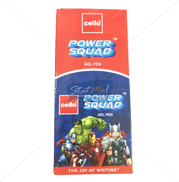 Cello Power Squad Gel Pen Avengers by StatMo.in