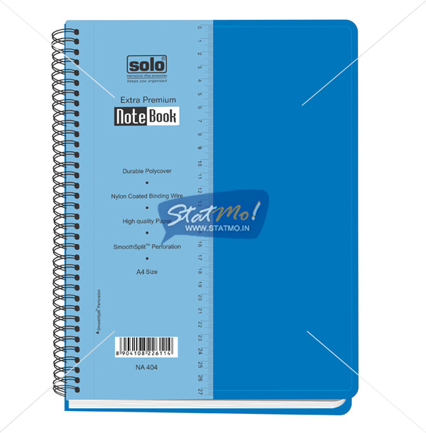 Solo Premium Note Book Square A4 by StatMo.in