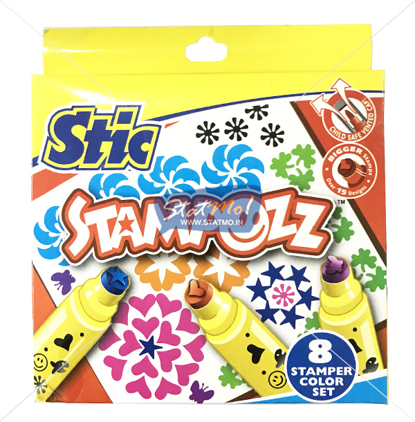 Stic Stampozz 8 Stamper Color Set by StatMo.in