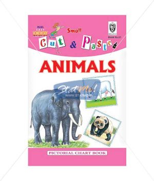 Cut and Paste Animals Picture Booklet by StatMo.in