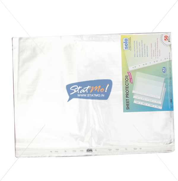 Solo Sheet Protector A3 by StatMo.in