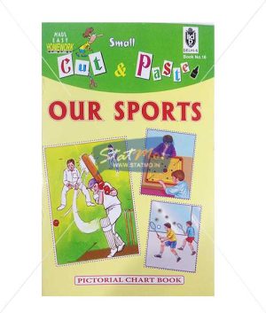 Cut and Paste Our Sports Picture Booklet by StatMo.in