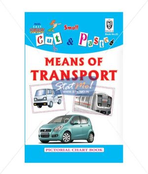 Cut and Paste Means of Transport Picture Booklet by StatMo.in