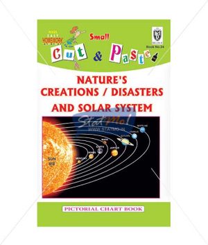 Cut and Paste Nature's Criations / Disasters and Solar System Picture Booklet by StatMo.in