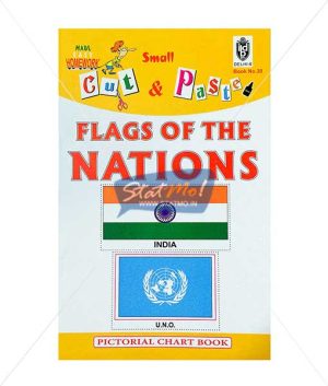 Cut and Paste Flags of the Nations Picture Booklet by StatMo.in