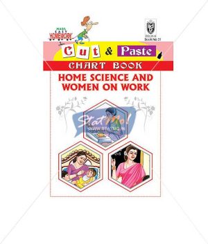 Cut and Paste Home Science and Women on Work Picture Booklet by StatMo.in