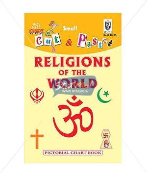 Cut and Paste Religions of the World Picture Booklet by StatMo.in