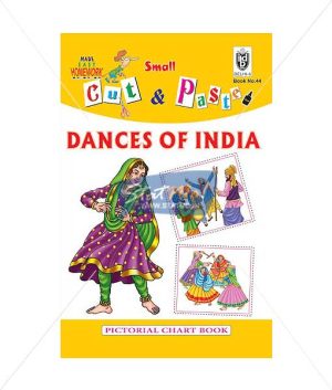 Cut and Paste Dances of India Picture Booklet by StatMo.in