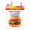 Cut and Paste Fast Food Picture Booklet by StatMo.in