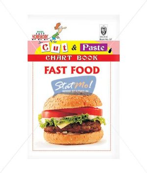 Cut and Paste Fast Food Picture Booklet by StatMo.in