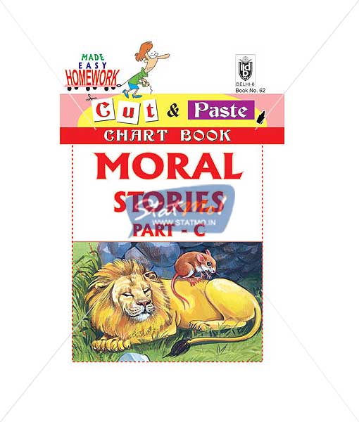 Cut and Paste Moral Stories Part C Picture Booklet by StatMo.in