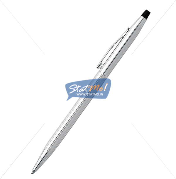 Cross Classic Century Lustrous Chrome Ballpoint Pen by StatMo.in