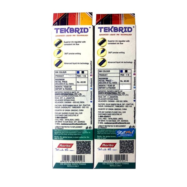 Rorito Tekbrid Gel Pen by StatMo.in