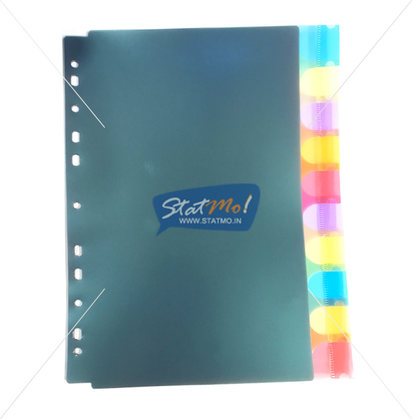 Securex Divider Set Insertable Multicolored A4 by StatMo.in