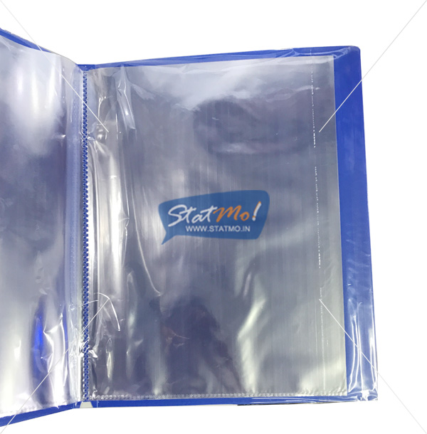 Securex Clear Display Book 2D Pockets A4 by StatMo.in