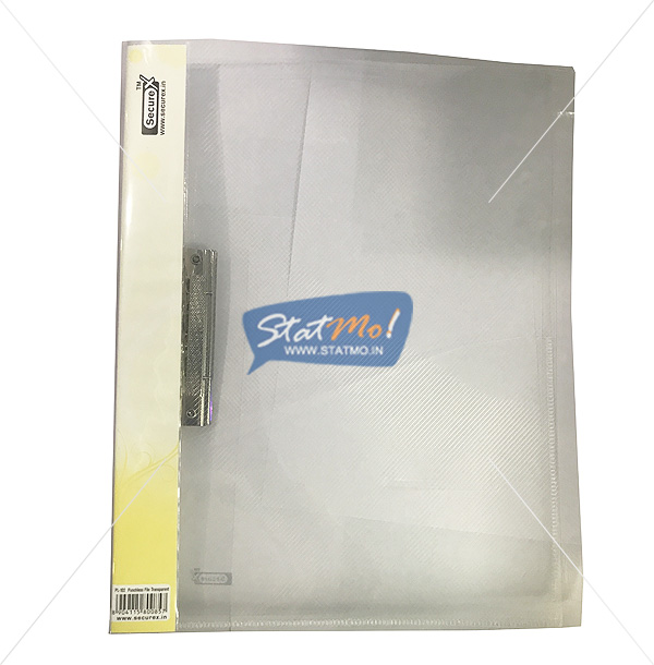 Securex Punchless File Transparent A4 by StatMo.in