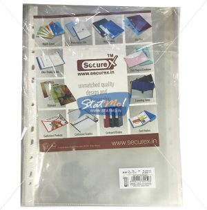 Securex Sheet Protector Premium A4 by StatMo.in