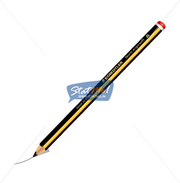 Staedtler Noris Ergosoft Triangular Jumbo Pencil by StatMo.in