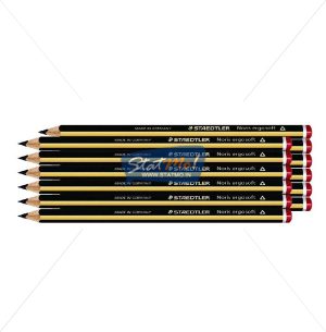 Staedtler Noris Ergosoft Triangular Jumbo Pencil by StatMo.in