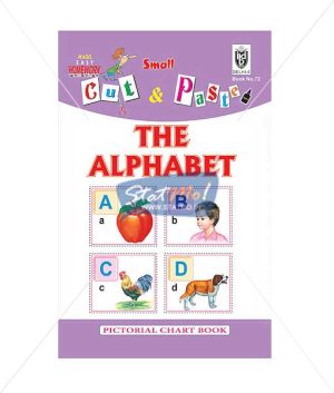 Cut and Paste The Alphabet Picture Booklet by StatMo.in