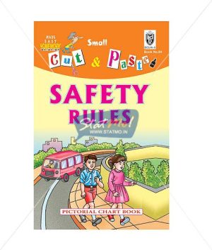 Cut and Paste Safety Rules Picture Booklet by StatMo.in