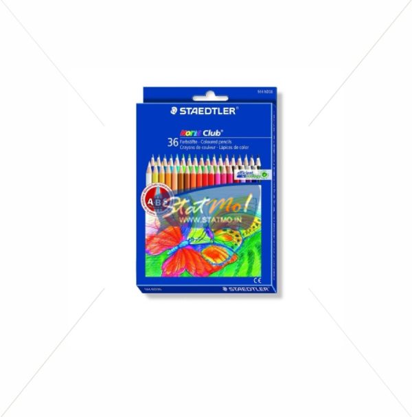 Staedtler Noris Club Colour Pencil Set of 36 by StatMo.in