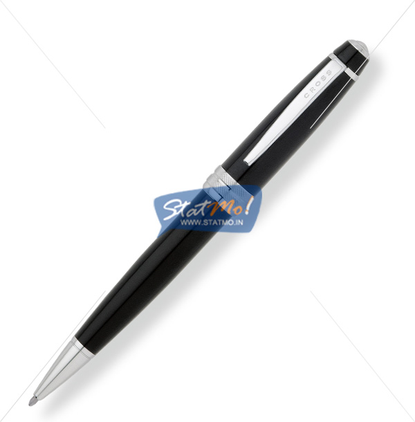 Cross Bailey Black Lacquer Ballpoint Pen by StatrMo.in