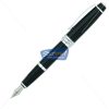 Cross Bailey Black Lacquer Fountain Pen with Medium Nib by StatMo.in