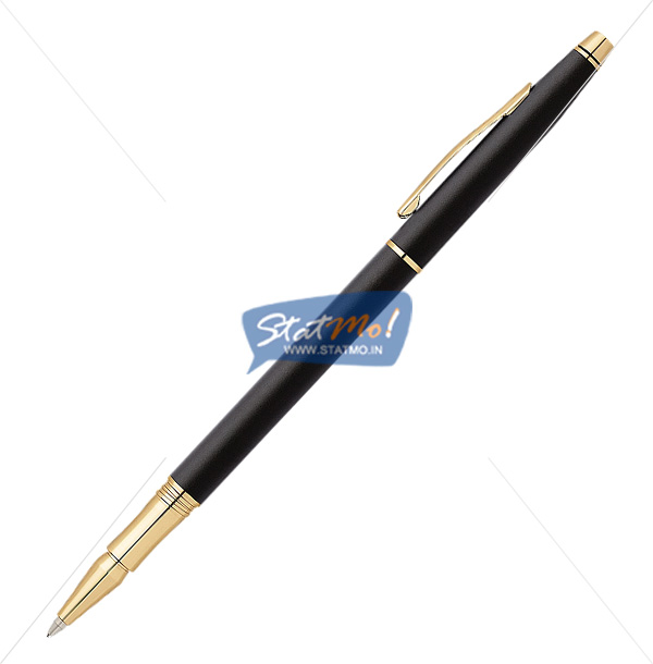 Cross Classic Century Classic Black Roller Ball Pen by StatMo.in