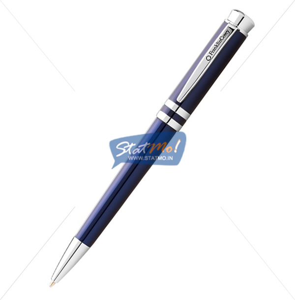 Franklin Covey Freemont Blue Lacquer Ballpoint Pen by StatMo.in