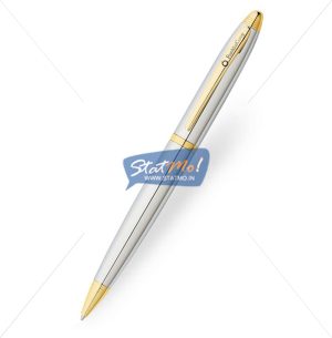 Franklin Covey Lexington Chrome Gold Tone Ballpoint Pen by StatMo.in